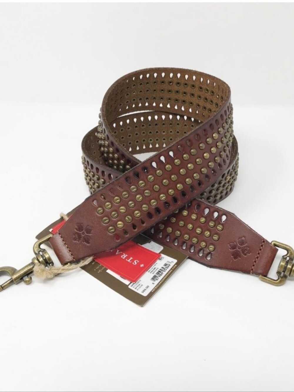 Patricia Nash Bella Vista Studded Leather Strap